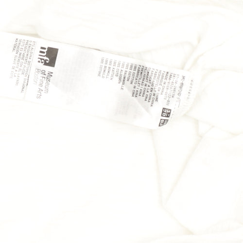 Red Herring Men's Beige Striped Henley T-Shirt Size L Cotton