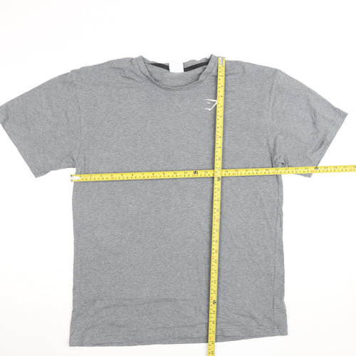 Gymshark Men’s Grey XS Athletic Fit Short Sleeve T-Shirt