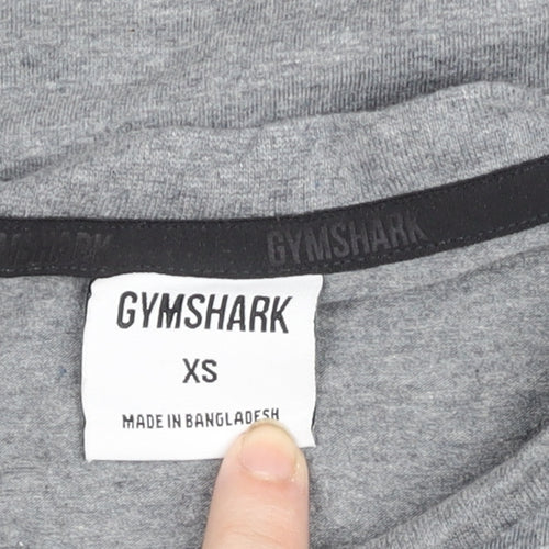 Gymshark Men’s Grey XS Athletic Fit Short Sleeve T-Shirt