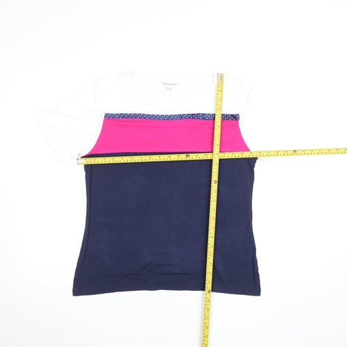 Gray & Osbourn Women’s Multicoloured Size 18 Colourblock Jersey T-Shirt