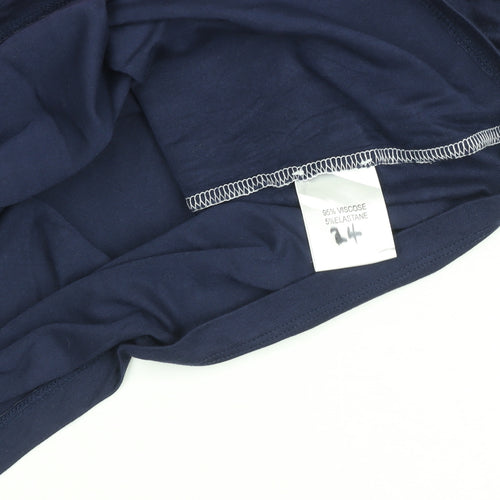 Gray & Osbourn Women’s Multicoloured Size 18 Colourblock Jersey T-Shirt