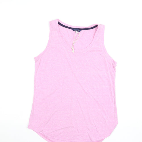 Joules Women’s Pink Cotton Jersey Tank Top Size 10