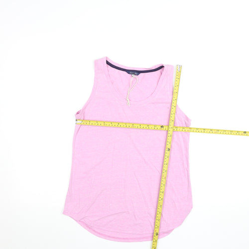Joules Women’s Pink Cotton Jersey Tank Top Size 10