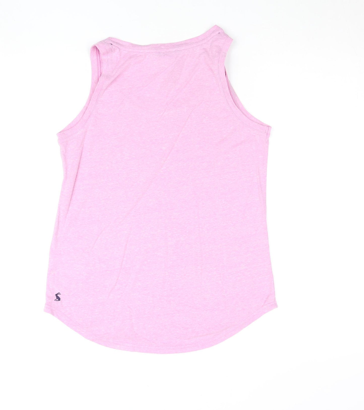 Joules Women’s Pink Cotton Jersey Tank Top Size 10