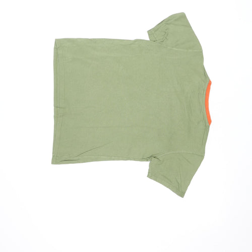 Waintain Boys Green Organic Cotton Born to Roam T-Shirt 11-12 Years