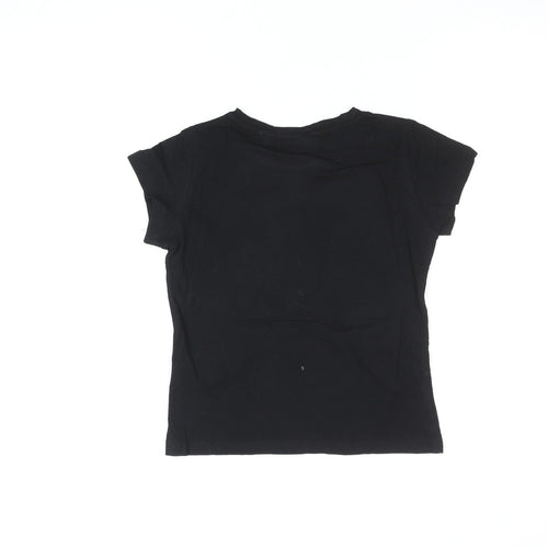 Friends Girls Black 9-10 Years Graphic Print T-Shirt