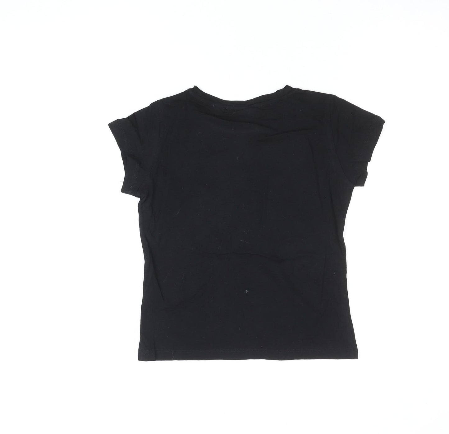 Friends Girls Black 9-10 Years Graphic Print T-Shirt