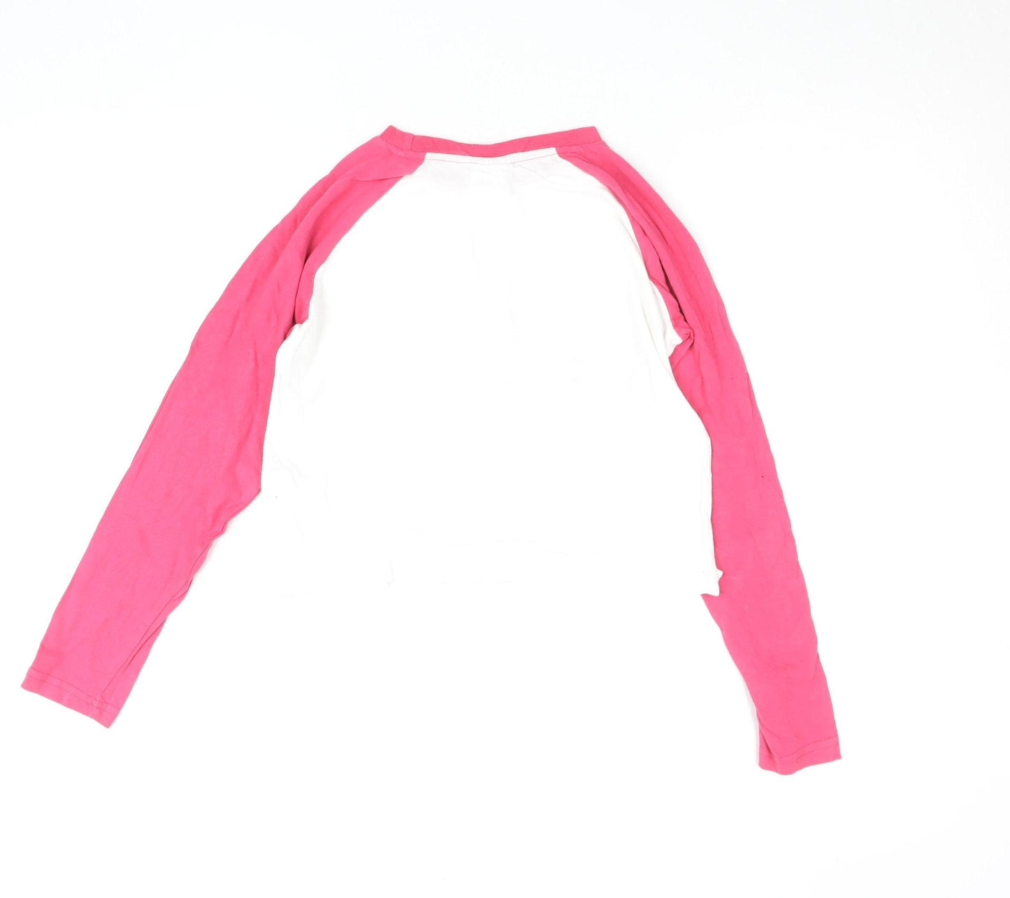 Girls Friends Pink & White Long Sleeve Graphic T-Shirt 10-11 Years