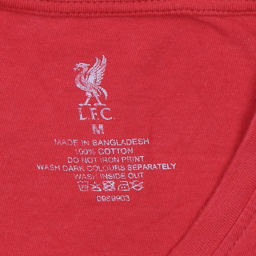 LFC Men's Red Premier League Champions 2019-20 Cotton T-Shirt Size M