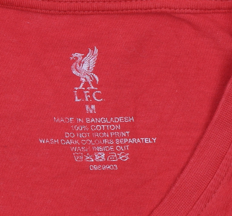 LFC Men's Red Premier League Champions 2019-20 Cotton T-Shirt Size M