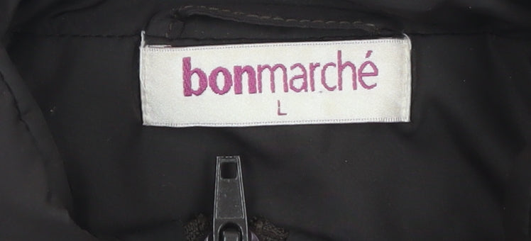 Bonmarché Women’s Brown Padded Quilted Waistcoat L