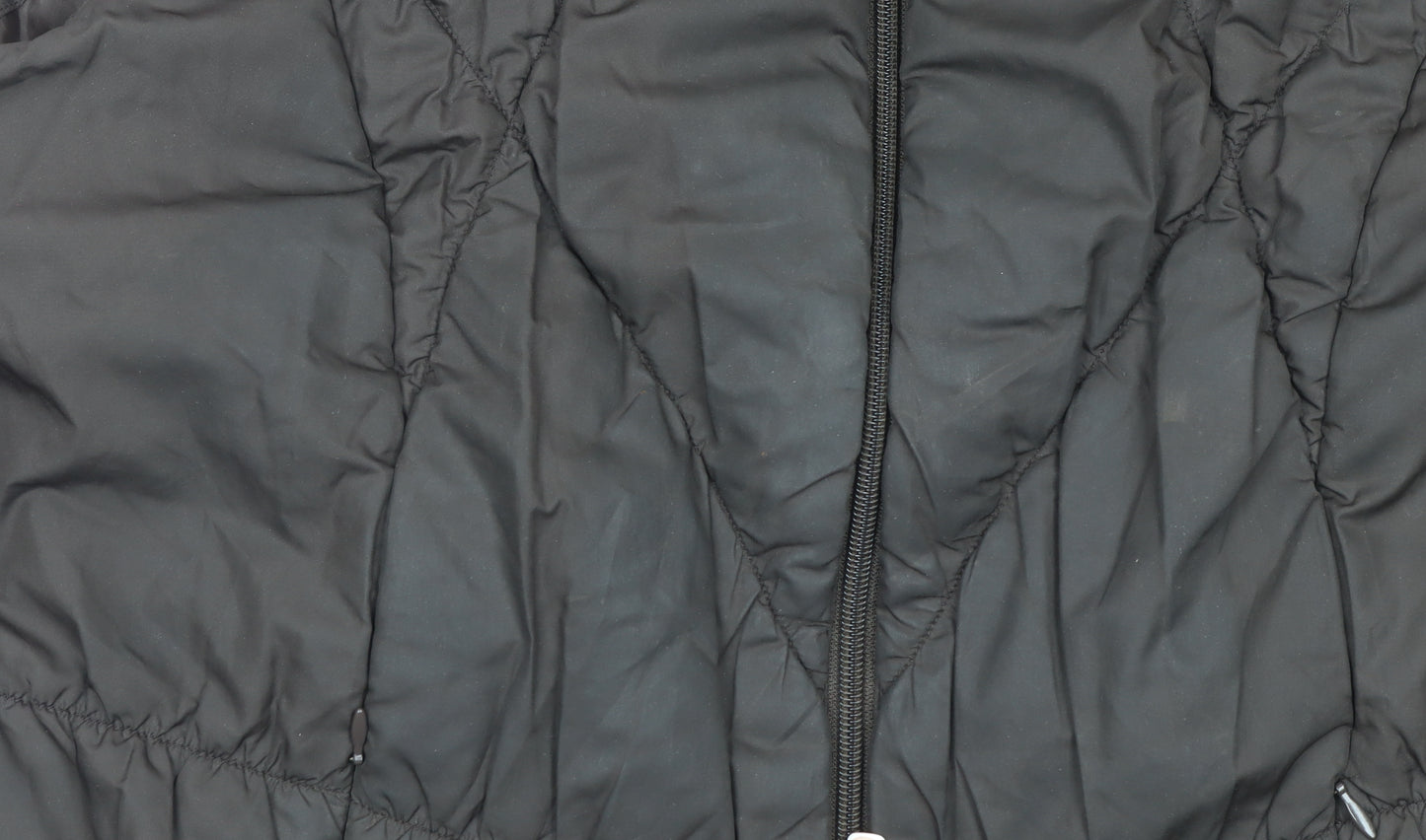 Bonmarché Women’s Brown Padded Quilted Waistcoat L