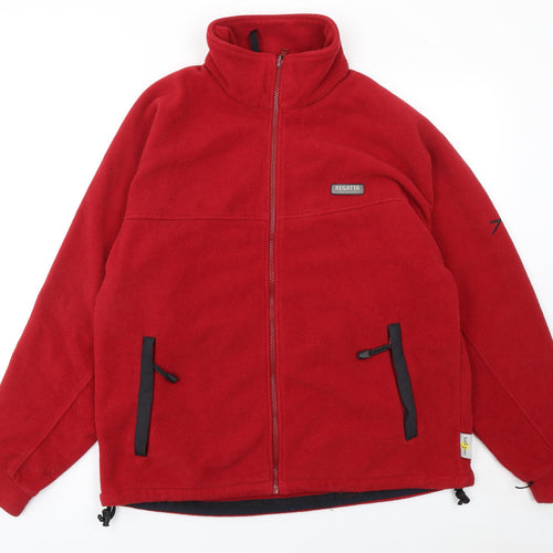 Regatta Men's Red Fleece Windbreaker Jacket Size S 38in