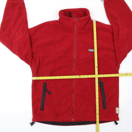 Regatta Men's Red Fleece Windbreaker Jacket Size S 38in