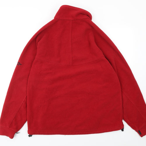 Regatta Men's Red Fleece Windbreaker Jacket Size S 38in