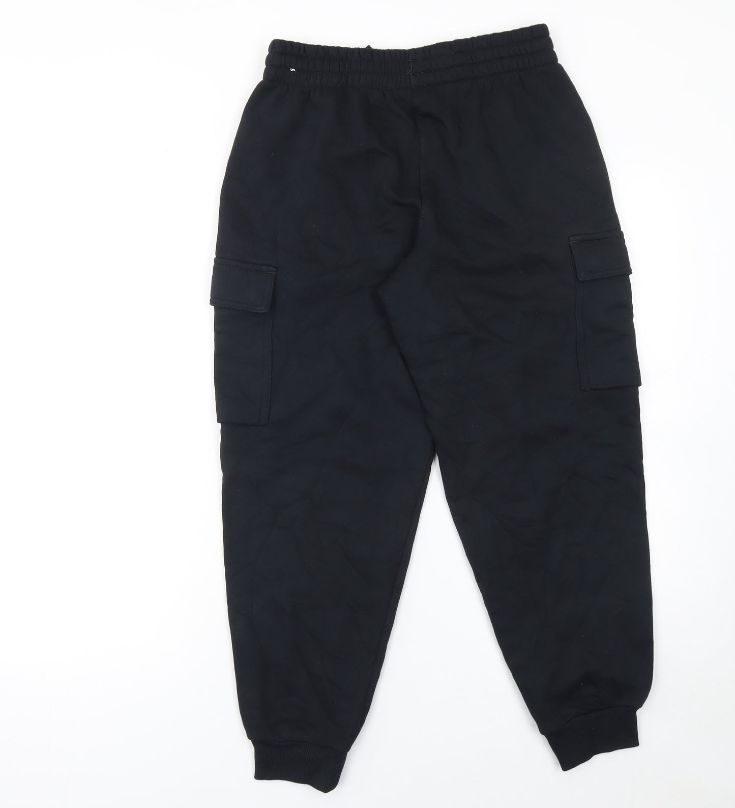 Nike Boys Black Cargo Fleece Jogger Trousers Size 13 Years