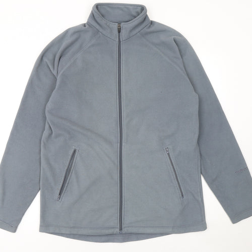 Peter Storm Men's Grey Fleece Full Zip Activewear Jacket M
