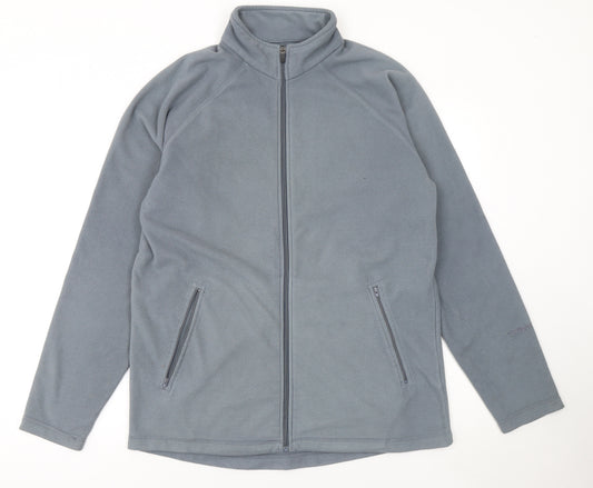 Peter Storm Men's Grey Fleece Full Zip Activewear Jacket M