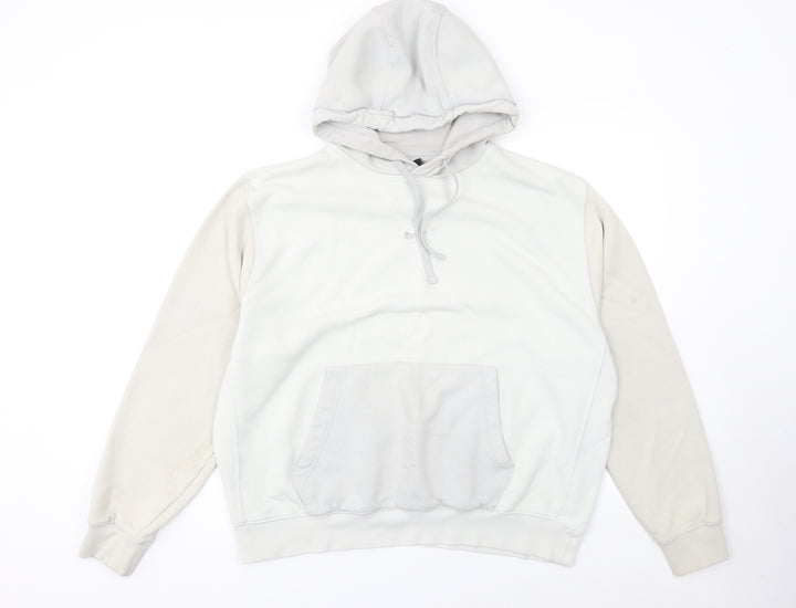 Nike Women’s Beige Hoodie Large Pullover Standard Fit