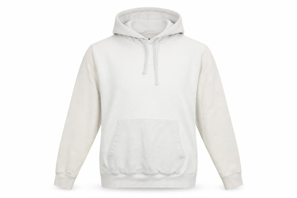 Front view of Nike Women’s Beige Hoodie Large Pullover Standard Fit