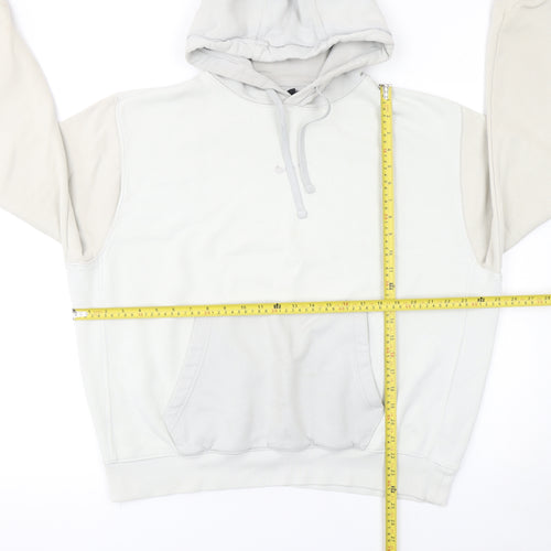 Nike Women’s Beige Hoodie Large Pullover Standard Fit