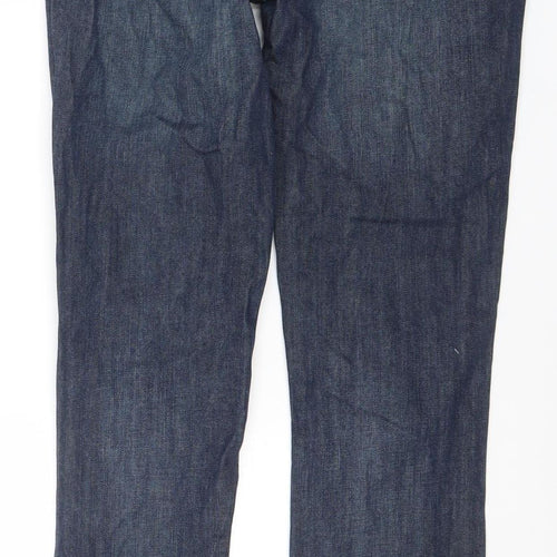 Superdry Women’s Blue Slim Fit Distressed Denim Jeans W28 L32