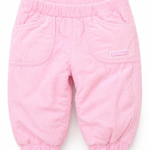 Asdale Pink Corduroy Jogger Trousers 3-6 Months Unisex Baby Cotton