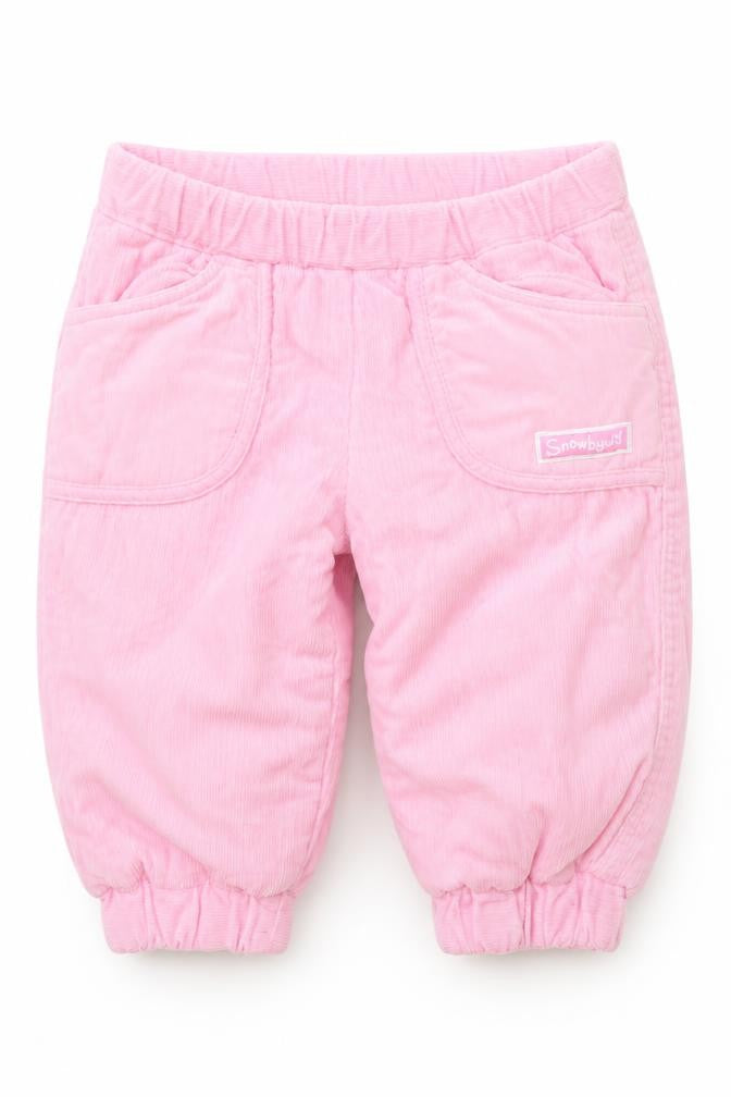 Asdale Pink Corduroy Jogger Trousers 3-6 Months Unisex Baby Cotton