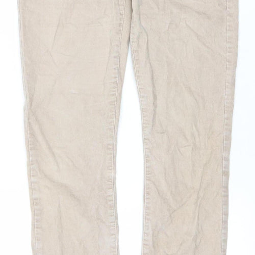 Banana Republic Women's Beige Chino Trousers Size 26 Slim Fit