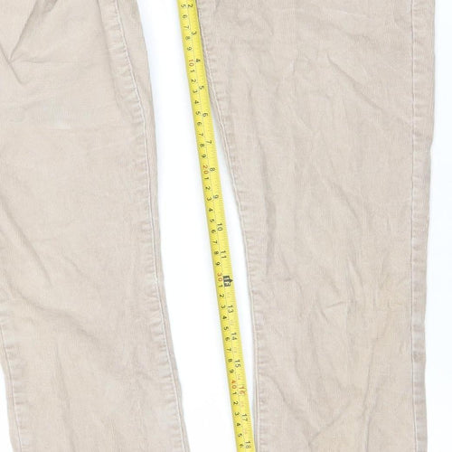 Banana Republic Women's Beige Chino Trousers Size 26 Slim Fit