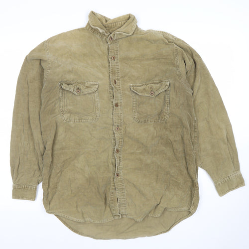 Manhattan Country Store Womens Beige Corduroy Jacket M