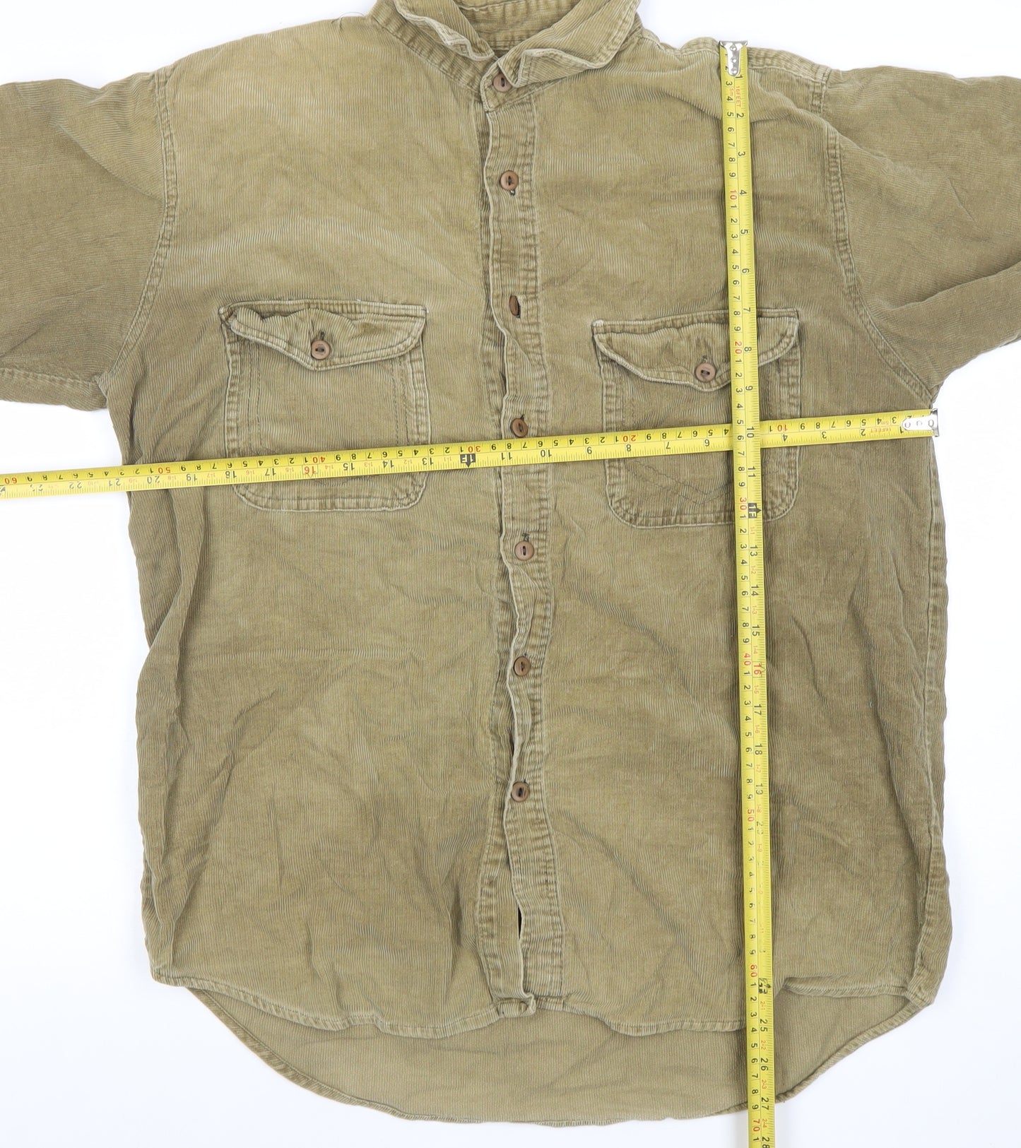 Manhattan Country Store Womens Beige Corduroy Jacket M