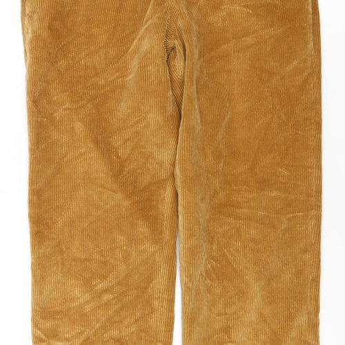 Charles Tyrwhitt Men's Brown Corduroy Trousers 32W 32L Regular Fit