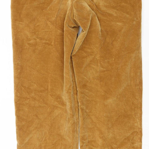 Charles Tyrwhitt Men's Brown Corduroy Trousers 32W 32L Regular Fit