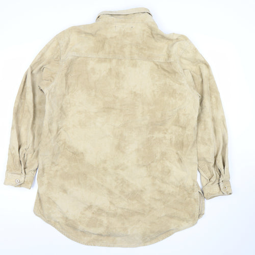 Missguided Women Beige Corduroy Overshirt Jacket UK14