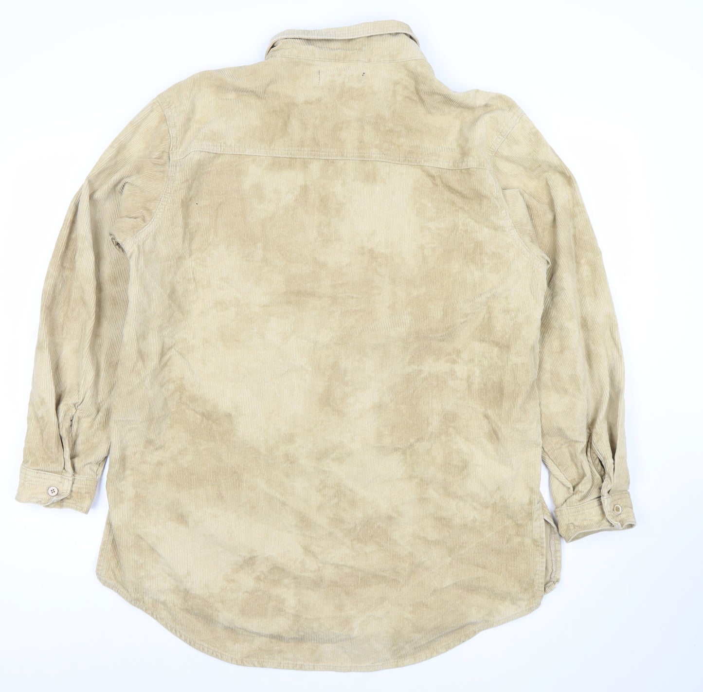 Missguided Women Beige Corduroy Overshirt Jacket UK14