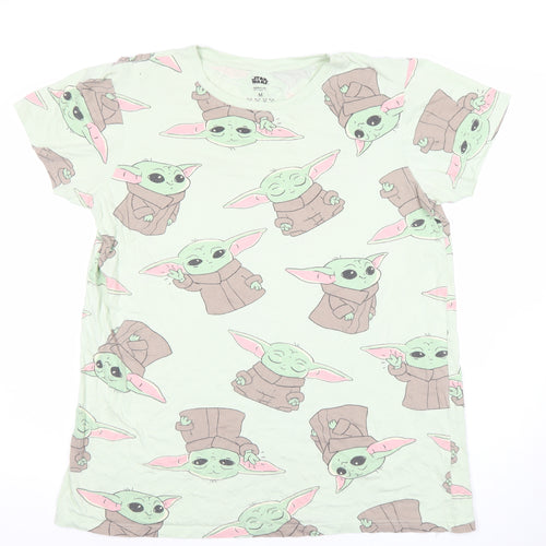 Star Wars Women Green The Child Nightshirt Size M 12-14