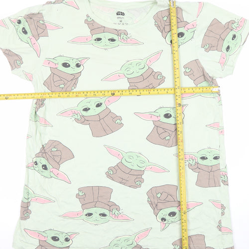 Star Wars Women Green The Child Nightshirt Size M 12-14