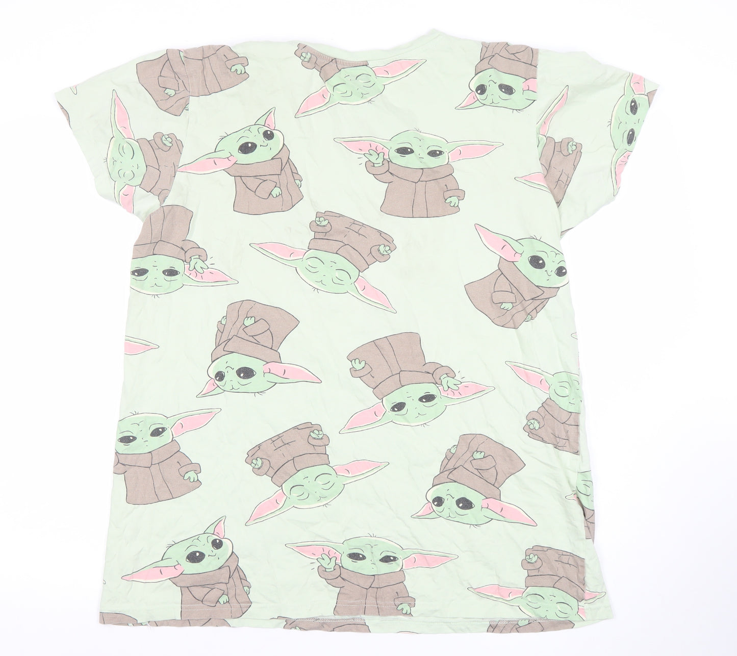 Star Wars Women Green The Child Nightshirt Size M 12-14