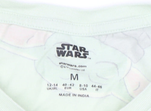 Star Wars Women Green The Child Nightshirt Size M 12-14