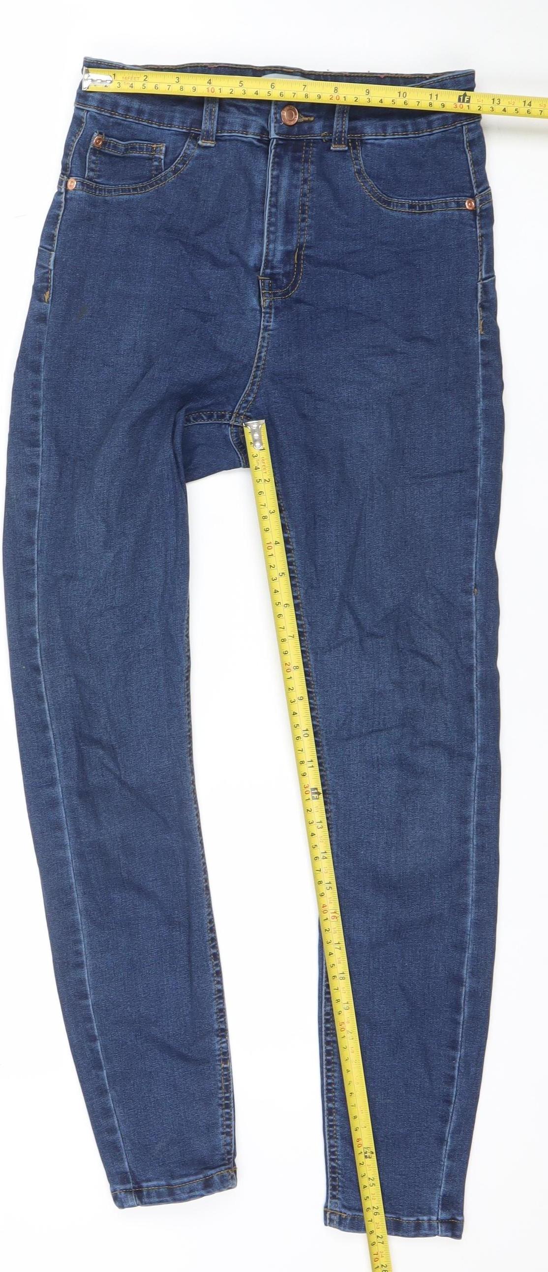 Primark Denim Co Women Blue Size 10 Skinny Jeans Cotton Blend