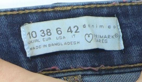 Primark Denim Co Women Blue Size 10 Skinny Jeans Cotton Blend