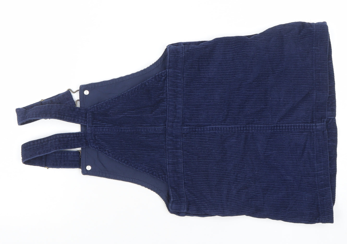John Lewis Girls Blue Corduroy Pinafore Dress 6 Years Adjustable Straps