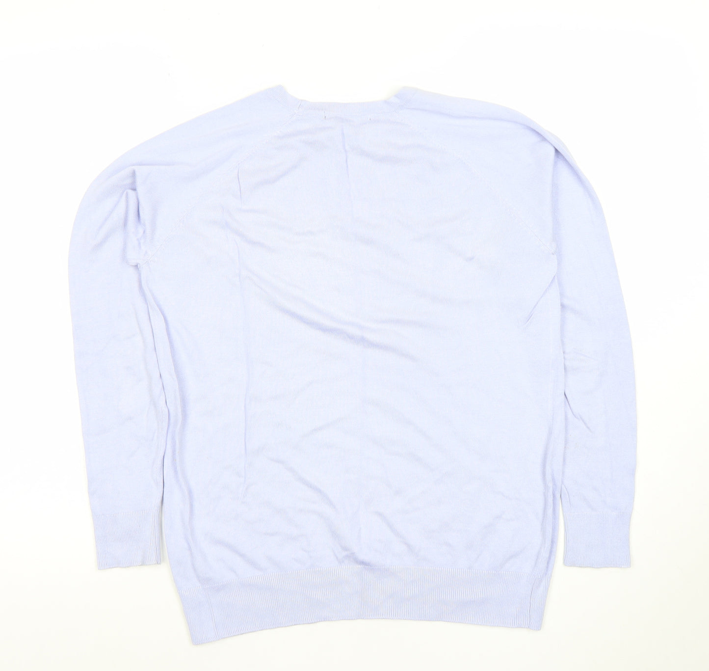 Dunnes Women’s Lavender Crew Neck Long Sleeve Pullover Jumper Size L
