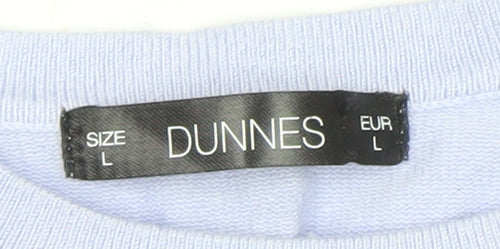 Dunnes Women’s Lavender Crew Neck Long Sleeve Pullover Jumper Size L
