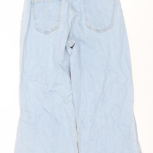 Pool Jeans Women's Blue 34 High Rise Wide-Leg Denim Jeans