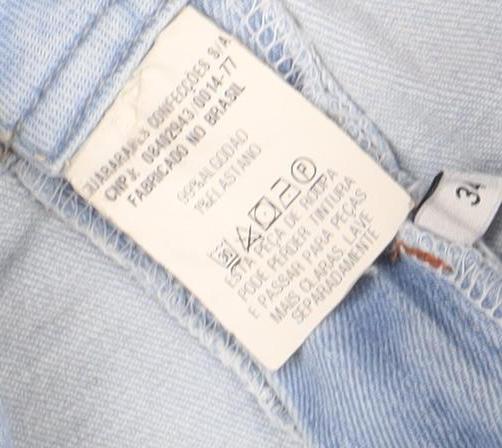 Pool Jeans Women's Blue 34 High Rise Wide-Leg Denim Jeans