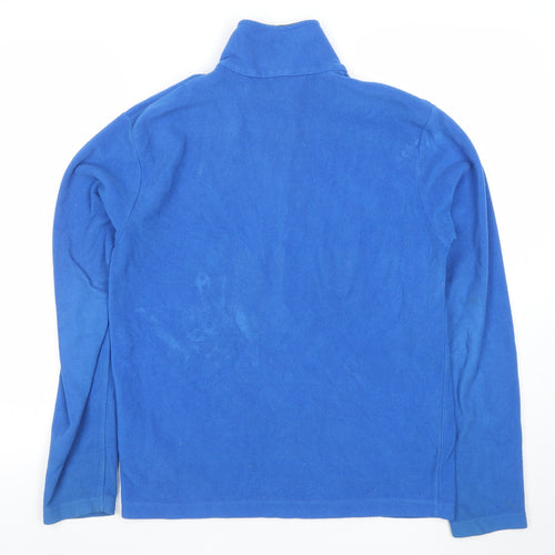 Regatta Men's Blue Fleece 1/4 Zip Pullover Sweatshirt Size S