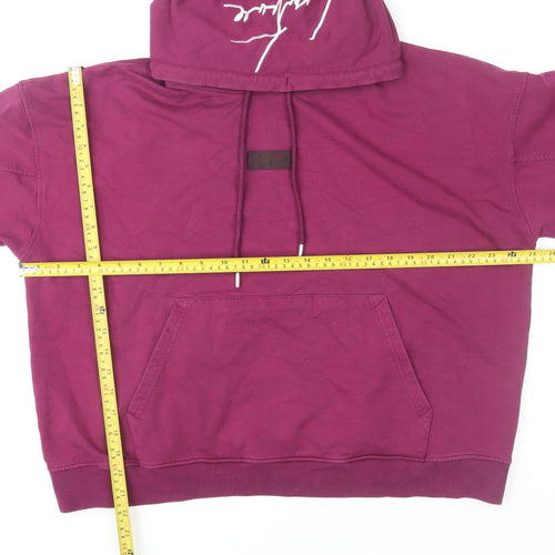 Couture Women’s Purple Pullover Hoodie UK 10 Cotton Blend