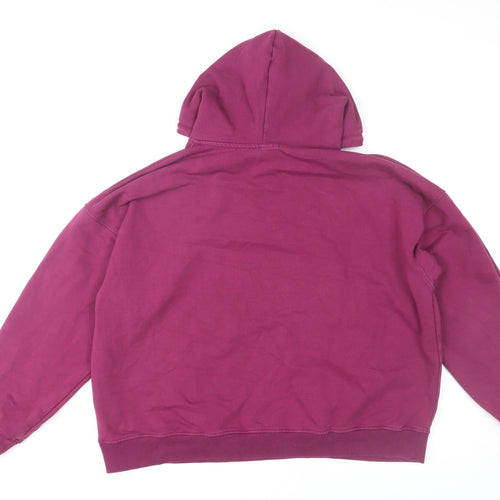 Couture Women’s Purple Pullover Hoodie UK 10 Cotton Blend
